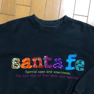 サンタフェ(Santafe)のSanta Fe  トレーナー　黒(スウェット)