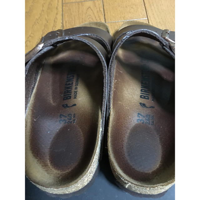 BIRKENSTOCK(ビルケンシュトック)の室内履きのみ　ビルケンシュトック　アリゾナ　ブラウン　37 レディースの靴/シューズ(サンダル)の商品写真