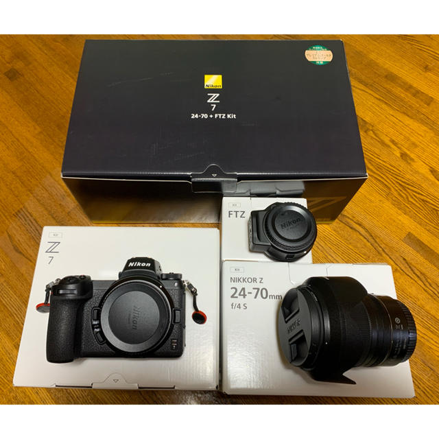 Nikon Z7 24-70+FTZマウントアダプターキット