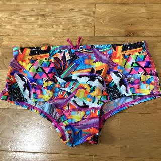 スピード(SPEEDO)のSPEEDO 競パン デザインプリント ｍ(水着)