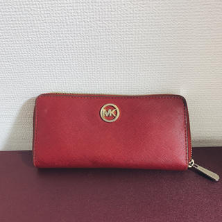 マイケルコース(Michael Kors)のマイケルコース ワインレッド 長財布(財布)