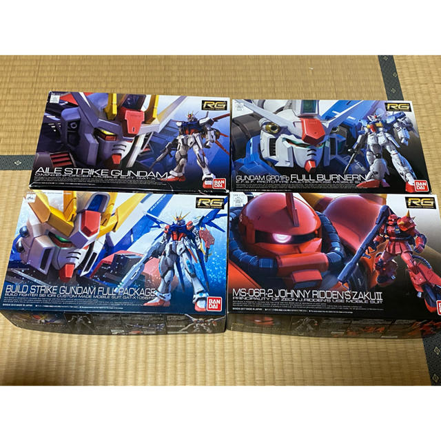 RGガンプラ　4体セット