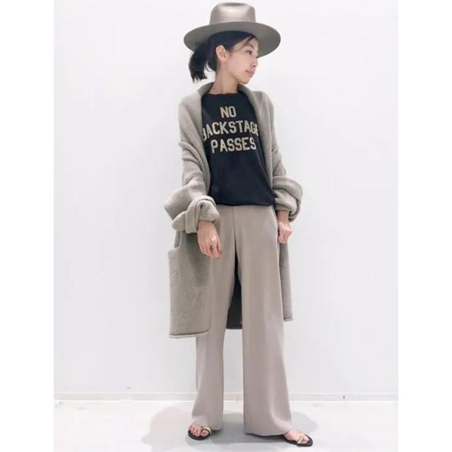 L'Appartement DEUXIEME CLASSE(アパルトモンドゥーズィエムクラス)のL'appartement ◆ Col pierrot WIDE PANTS レディースのパンツ(カジュアルパンツ)の商品写真