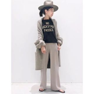 アパルトモンドゥーズィエムクラス(L'Appartement DEUXIEME CLASSE)のL'appartement ◆ Col pierrot WIDE PANTS(カジュアルパンツ)