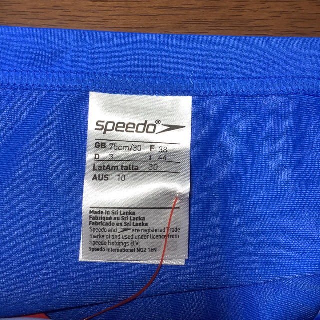 SPEEDO(スピード)のSPEEDO 競パン ブルー ｍ メンズの水着/浴衣(水着)の商品写真