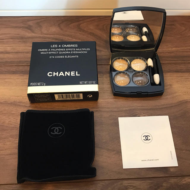 CHANEL(シャネル)の【新品未使用　国内完売品】レキャトルオンブル　274 コードエレガン コスメ/美容のベースメイク/化粧品(アイシャドウ)の商品写真