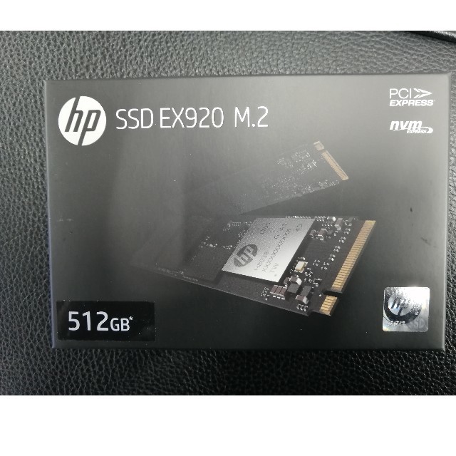 HP 512GB SSD M.2 EX920シリーズ NVMe 1.3