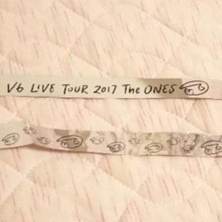 ブイシックス(V6)の【 2本セット】V6 ツアー 2017 銀テープ(アイドルグッズ)