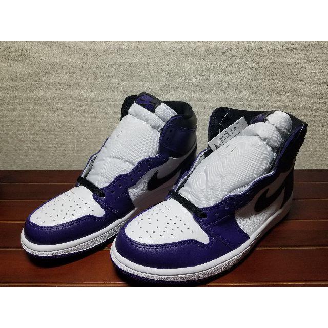 NIKE(ナイキ)のAir Jordan 1 Retro High Court Purple メンズの靴/シューズ(スニーカー)の商品写真