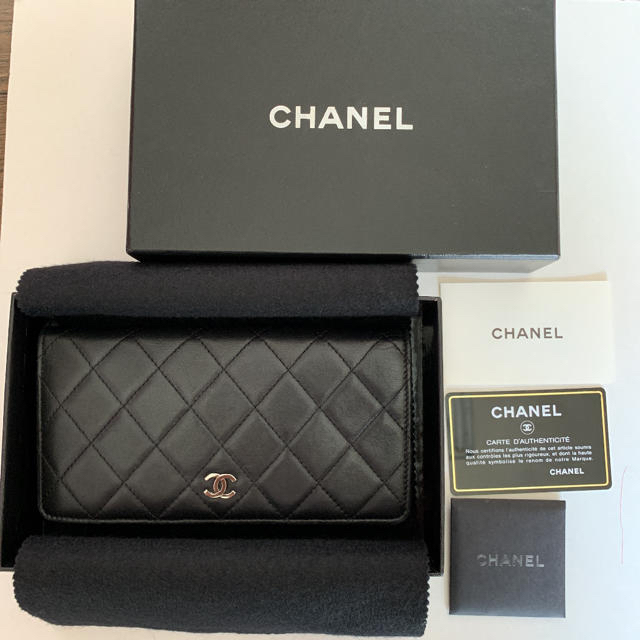 CHANEL(シャネル)のRico様専用　CHANEL マトラッセ　長財布 レディースのファッション小物(財布)の商品写真