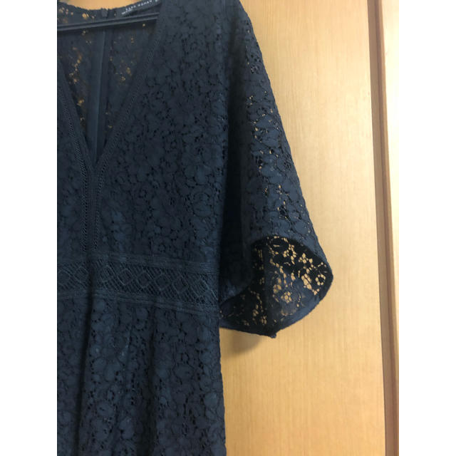 ZARA(ザラ)の9/17値下げ　ZARA/半袖レースロングワンピース レディースのワンピース(ロングワンピース/マキシワンピース)の商品写真