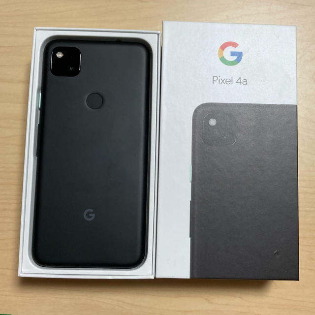 ANDROID(アンドロイド)のGoogle Pixel 4a JetBlack 128gb スマホ/家電/カメラのスマートフォン/携帯電話(スマートフォン本体)の商品写真