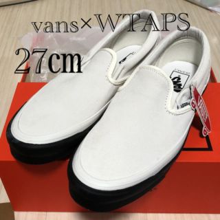 バンズボルト(VANS VAULT)のVANS✖️WTAPS スリッポン スニーカー(スニーカー)