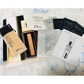 ディオール(Dior)のデパコス ファンデーション サンプル まとめ売り(サンプル/トライアルキット)