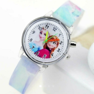 新品 アナと雪の女王 光る 腕時計(腕時計)