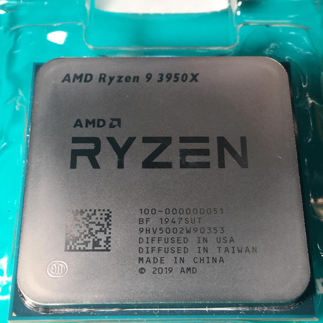 AMD ryzen9 3950X  CPU 国内正規品 スマホ/家電/カメラのPC/タブレット(PCパーツ)の商品写真