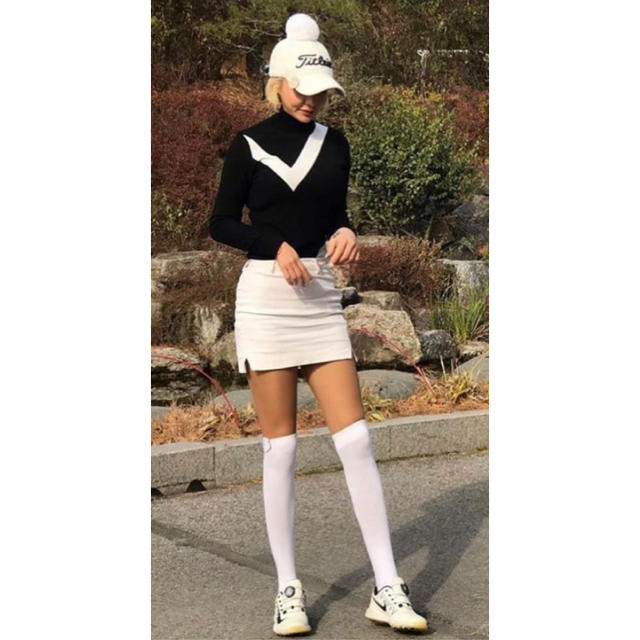 ゴルフ☆callaway golf☆キャロウェイ韓国　FWレディースニット