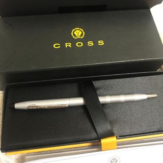 クロス(CROSS)の【激安】新品 cross ボールペン シルバー(ペン/マーカー)