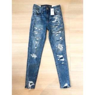 アメリカンイーグル(American Eagle)の新品❶アメリカンイーグル　ジェギング　ジーンズ　デニム　スキニー(デニム/ジーンズ)