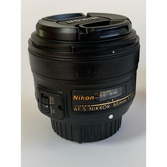 Nikon(ニコン)のNikon 単焦点 AS-F NIKKOR 50mm f/1.8Gフルサイズ対応 スマホ/家電/カメラのカメラ(レンズ(単焦点))の商品写真