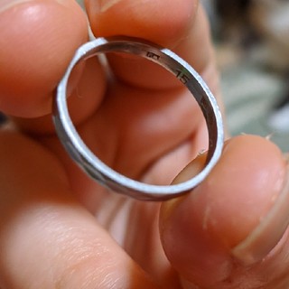 指輪　15号 プラチナ850 (リング(指輪))