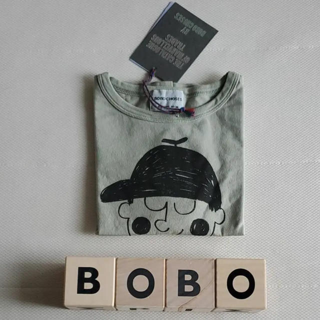 bobo chose(ボボチョース)の2-3Y/BOBOCHOSES ロングTシャツ　ロンT キッズ/ベビー/マタニティのキッズ服男の子用(90cm~)(Tシャツ/カットソー)の商品写真