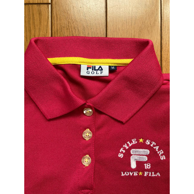 FILA(フィラ)のポロシャツ レディース FILA フィラ ゴルフウェア ピンク レディースのトップス(ポロシャツ)の商品写真