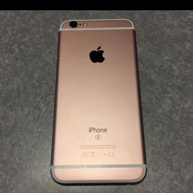 最終値下げ！iPhone 6s Rose Gold 64 GB SIMフリー 1