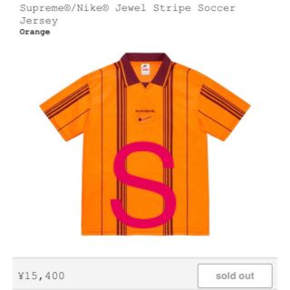 シュプリーム(Supreme)のsupreme soccer jersey orange s size(ポロシャツ)