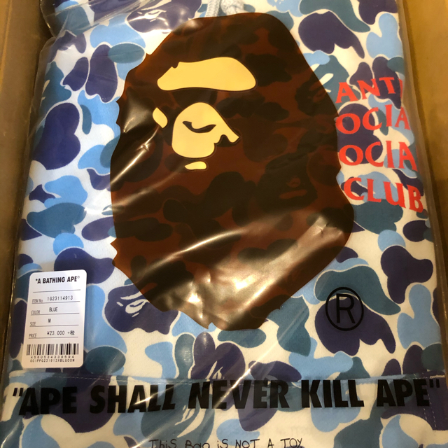 A BATHING APE(アベイシングエイプ)のMサイズ BAPE ASSC ABC CAMO PULLOVER HOODIE メンズのトップス(パーカー)の商品写真