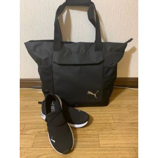 プーマ(PUMA)のプーマトートバッグ&スニーカーセット(スリッポン/モカシン)