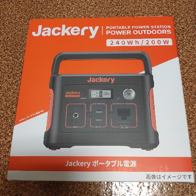 スマートフォン/携帯電話【新品・未使用品】　Jackery ポータブル電源 240