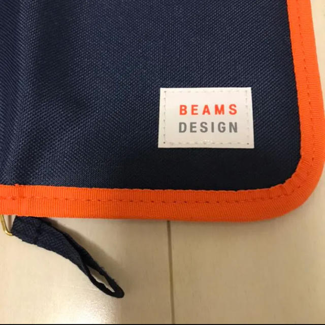 BEAMS(ビームス)のBEAMS 通帳ケース（新品‼︎✨）限定非売品 インテリア/住まい/日用品の日用品/生活雑貨/旅行(日用品/生活雑貨)の商品写真