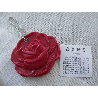 アクシーズファム(axes femme)のaxes femme　ノベルティ×薔薇のスライドミラーチャーム(ミラー)