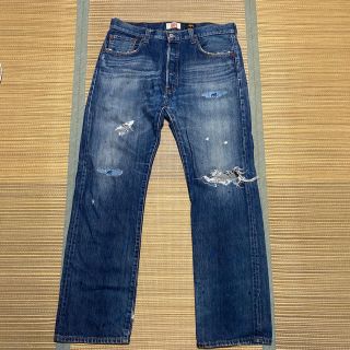 ステューシー(STUSSY)のLEVI'S STUSSY 501 リーバイス　デニム　パンツ　30周年　w36(デニム/ジーンズ)