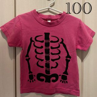 キッズTシャツ　100 半袖　ハロウィン向け(Tシャツ/カットソー)