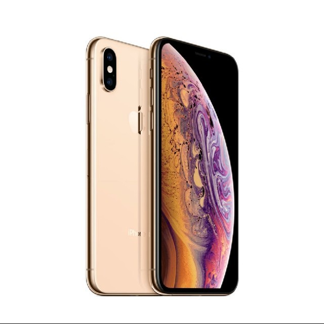 スマートフォン/携帯電話【未使用新品】iPhoneXs  64GB Gold SIMフリー版 即日発送