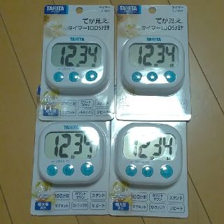 タニタ(TANITA)のタニタでか見えタイマー100分計(収納/キッチン雑貨)