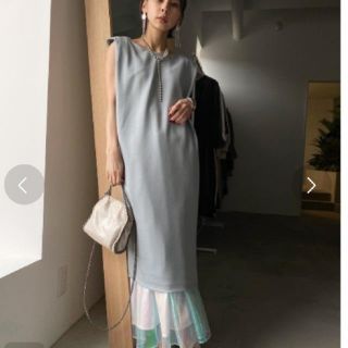 アメリヴィンテージ(Ameri VINTAGE)のアメリヴィンテージAmeri　AURORA LAYERED DRESS(ロングワンピース/マキシワンピース)