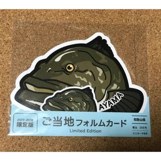 ご当地フォルムカード　2017ー2018限定版　和歌山(使用済み切手/官製はがき)