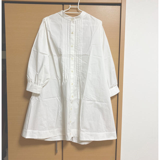 Ameri VINTAGE(アメリヴィンテージ)のAmeriVINTAGE MEDI BOX TUNIC SHIRT レディースのワンピース(ひざ丈ワンピース)の商品写真