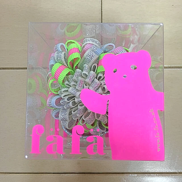 fafa(フェフェ)の♡fafa新品ヘアゴム定価1620円♡ キッズ/ベビー/マタニティのこども用ファッション小物(その他)の商品写真