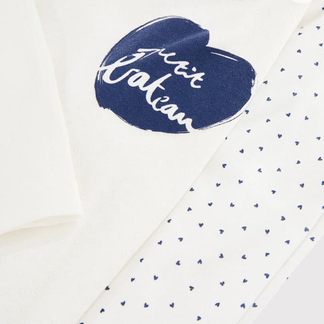 PETIT BATEAU(プチバトー)のプチバトー　新品タグ付きパジャマ　10ans/140cm キッズ/ベビー/マタニティのキッズ服女の子用(90cm~)(パジャマ)の商品写真