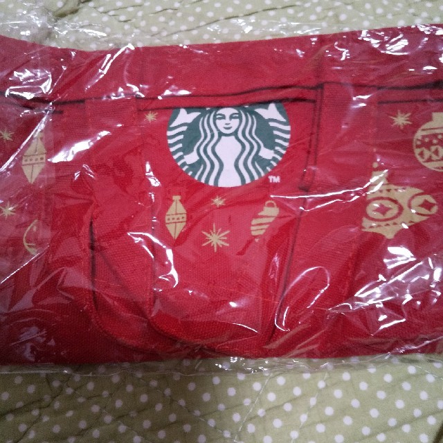 Starbucks Coffee(スターバックスコーヒー)の新品　スタバ　バック レディースのバッグ(エコバッグ)の商品写真
