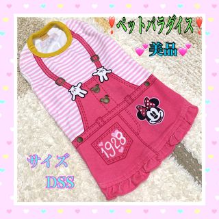 ❣️美品❣️ペットパラダイス♪ミニーちゃん♪ワンピース　DSS(犬)