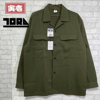 トライチ(寅壱)の☆新品未使用☆ 寅壱 日本製 オープンシャツ ワークシャツ スーパー制電/3L(シャツ)