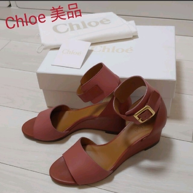 美品　Chloe サンダル　23-23.5cm