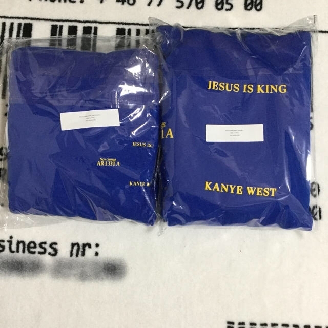 【XL】JESUS IS KING Sunday Service セットアップ