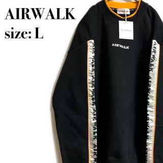 エアウォーク(AIRWALK)の【タグ付き⚡️】AIRWALK エアウォーク アームロゴ テープ(スウェット)