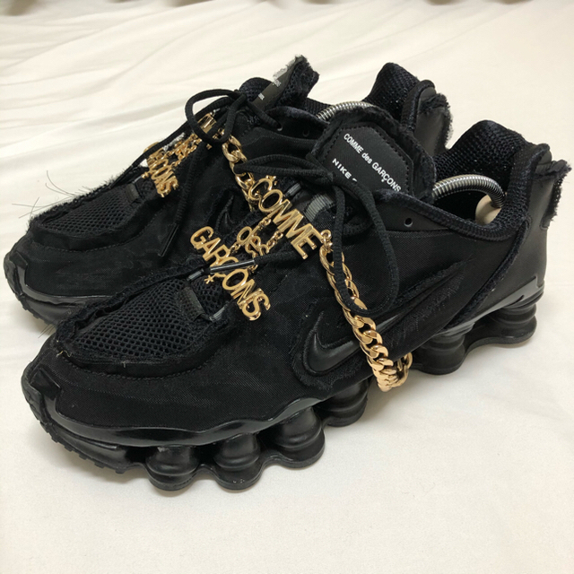 コムデギャルソン　WMNS NIKE SHOX TL / CDG BLACK